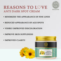 Thumbnail for Buddha Natural Dark Spot Removal Face Cream - For Uneven Skin Tone and Skin Darkening - Distacart