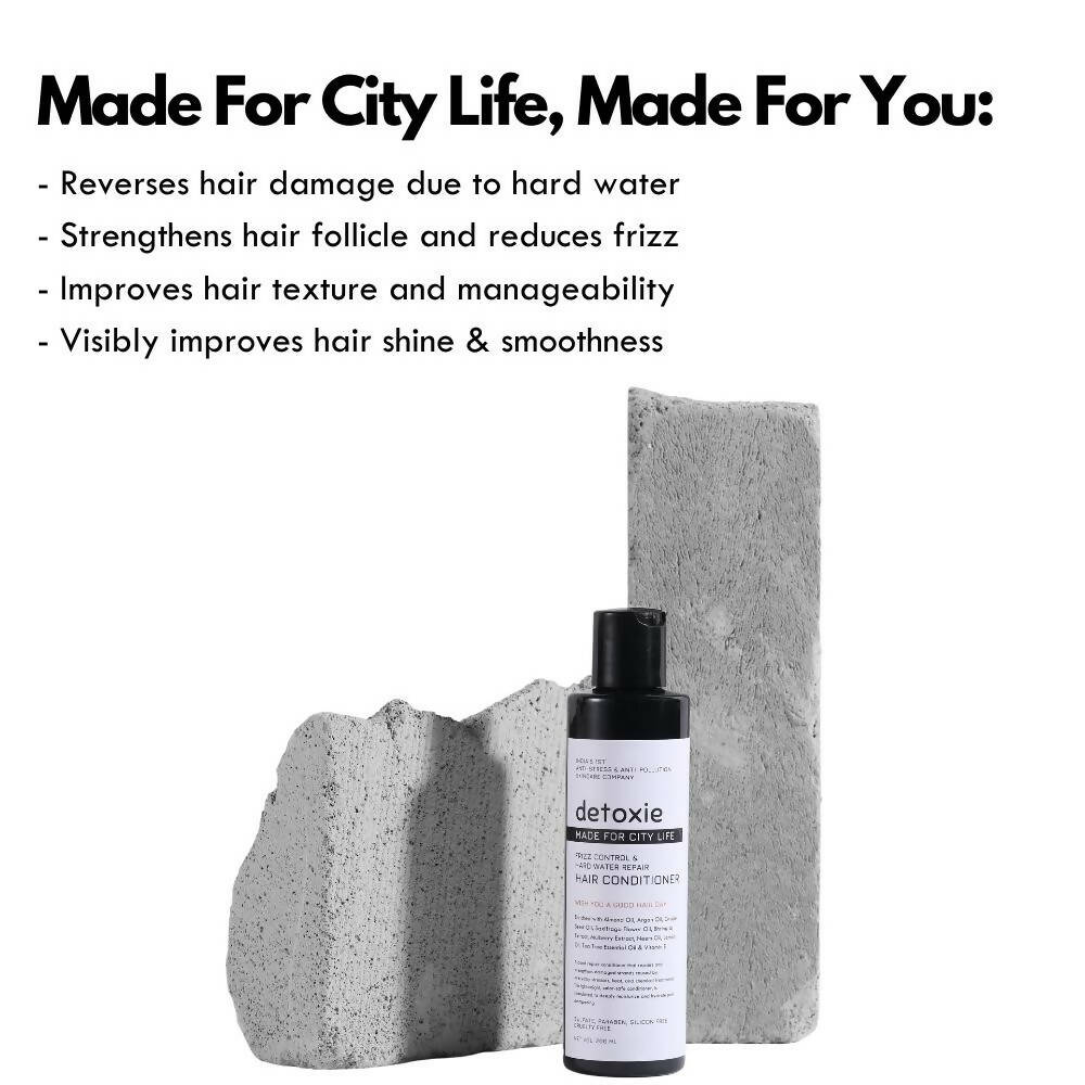 Detoxie Frizz Control & Hard Water Repair Hair Conditioner - Distacart