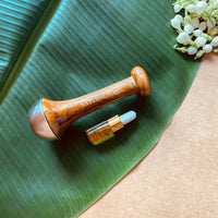 Thumbnail for Natural Vibes Kansa Face Massage Wand with Free Gold Beauty Elixir Oil - Distacart
