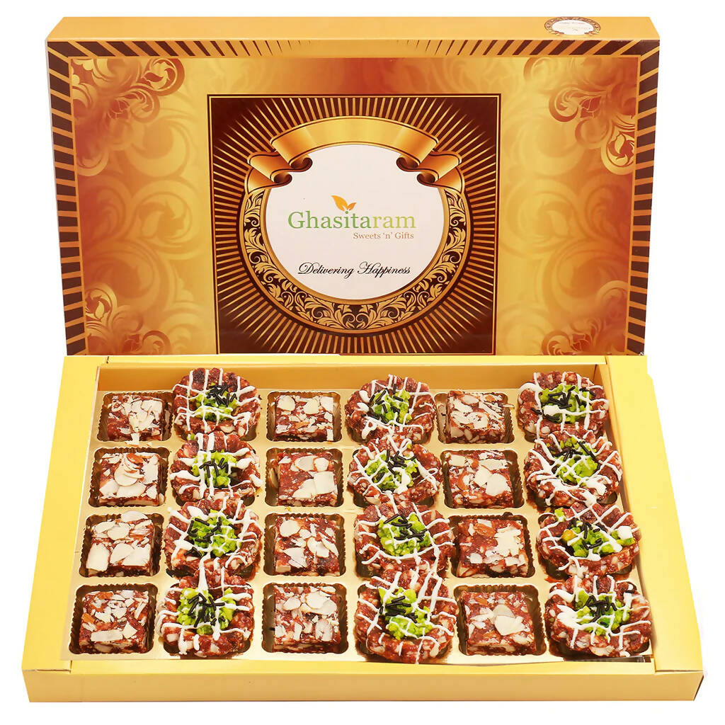 Ghasitaram Assorted Anjeer Sweets - Distacart