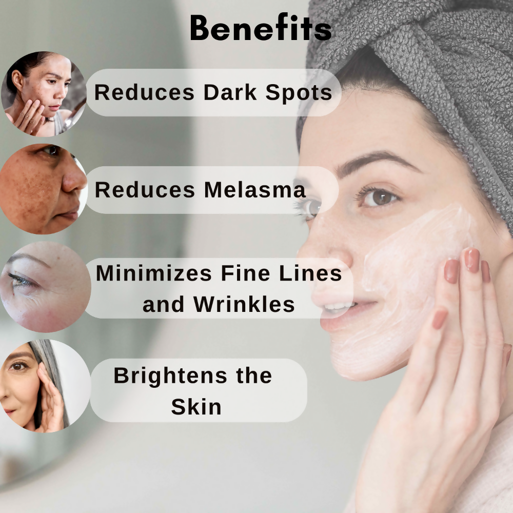 Dermistry Kojic Acid Skin Perfecting Fairness Face Cream Dark Spots Correction Instant Glow - Distacart