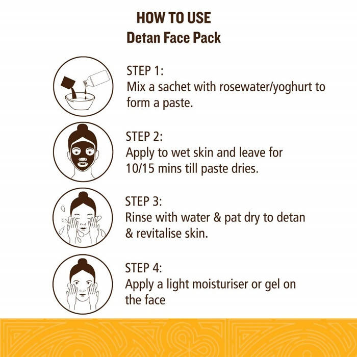 Soultree Detan Face Pack – Mountain Rose, Lemon Peel & Oatmeal How To Use