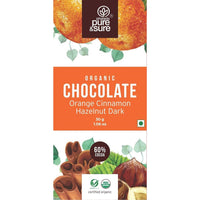 Thumbnail for Pure & Sure Organic Chocolate Orange Cinnamon Hazelnut Dark