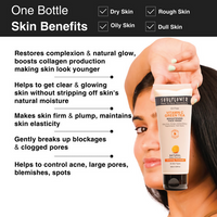 Thumbnail for Soulflower Vitamin C Green Tea Brightening Face Wash - Distacart