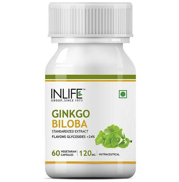Inlife Gingko Biloba Extract Vegetarian Capsules - Distacart