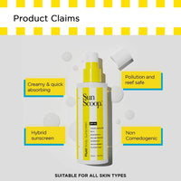 Thumbnail for Sun Scoop Fluid Body Sunscreen SPF 60 - Distacart
