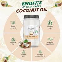 Thumbnail for Farm Naturelle 100% Pure Organic Extra-Virgin Cold Pressed Coconut Oil - Distacart