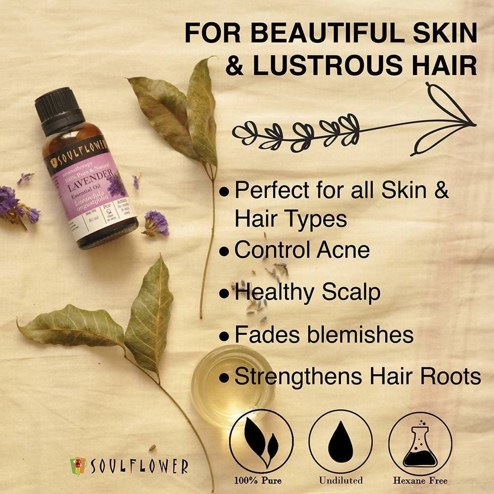 Soulflower Lavender Essential Oil - Distacart