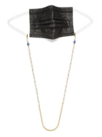 Thumbnail for Gold-Toned Embellished Mask Chain - Ruby Raang - Distacart