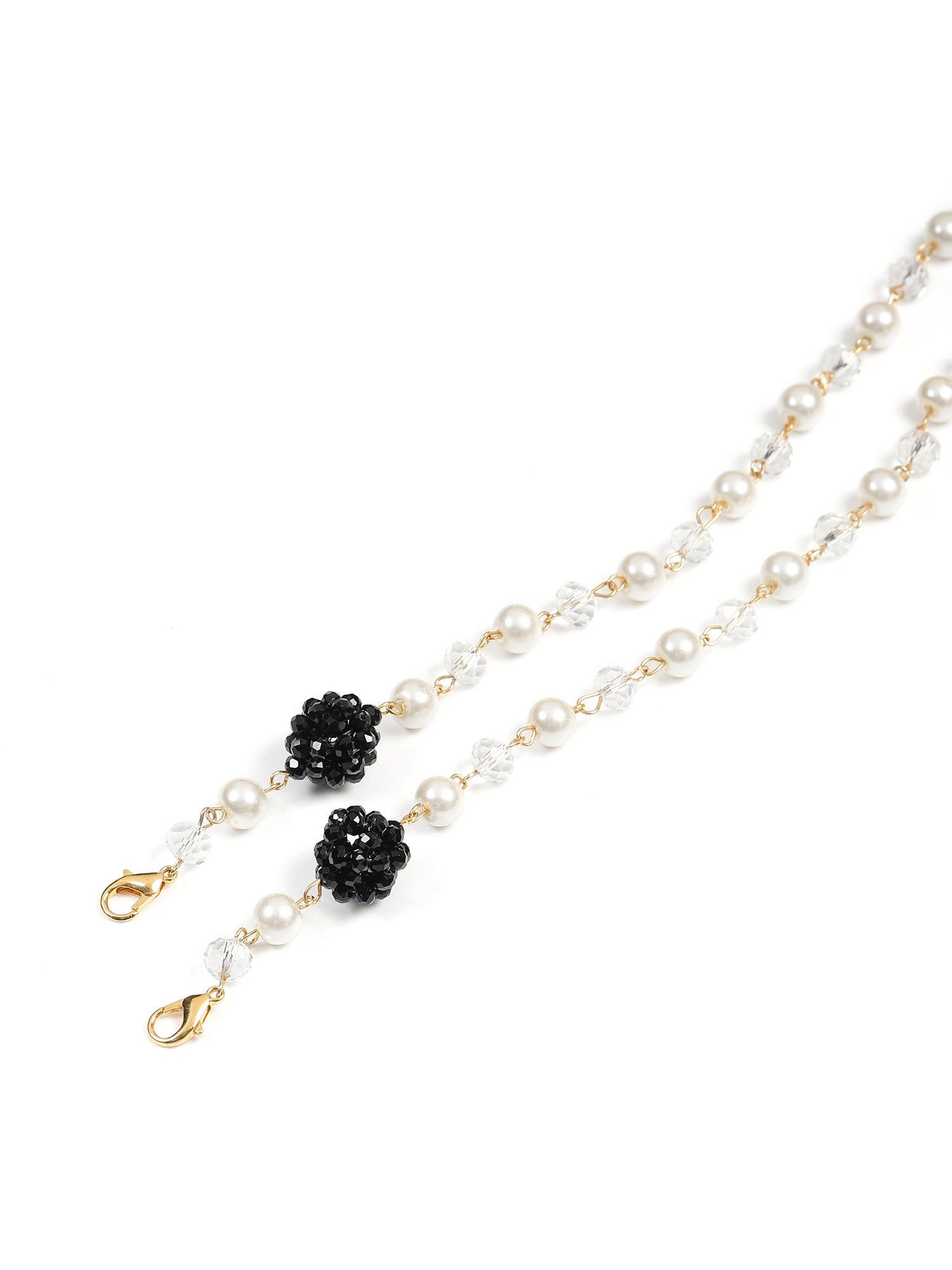 Beaded Embellished Mask Chain - Ruby Raang - Distacart