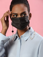 Thumbnail for Beaded Embellished Mask Chain - Ruby Raang - Distacart