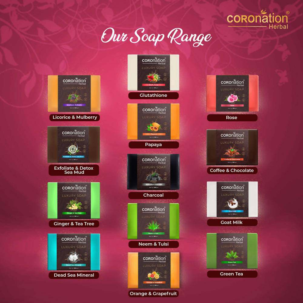 Coronation Herbal Glutathione Luxury Soap - Distacart