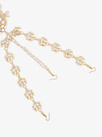 Thumbnail for Gold-Plated White Kundan Matha Patti - Ruby Raang - Distacart