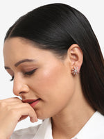 Thumbnail for Rose Gold Contemporary Drop Earrings - Ruby Raang - Distacart