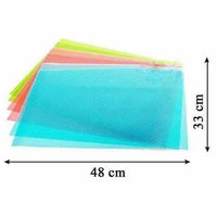 Thumbnail for Refrigerator Drawer Mat 6 Piece Set - MultiColor - Distacart