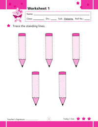 Thumbnail for Rising Star Preschool Fun Learning Worksheets And Assessment Books Set of 3 Ages 3-6 Years |Printable Worksheets for Kindergarten| - Distacart