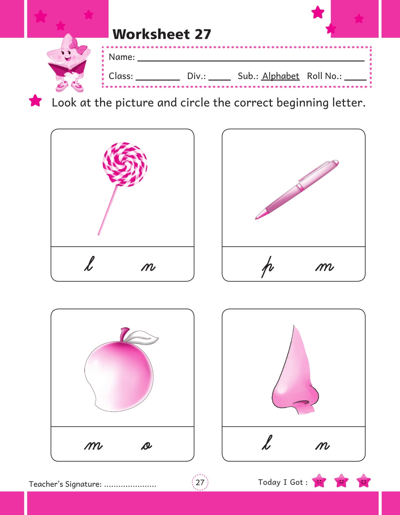 Rising Star Preschool Fun Learning Worksheets And Assessment Books Set of 3 Ages 3-6 Years |Printable Worksheets for Kindergarten| - Distacart