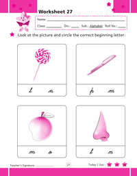 Thumbnail for Rising Star Preschool Fun Learning Worksheets And Assessment Books Set of 3 Ages 3-6 Years |Printable Worksheets for Kindergarten| - Distacart