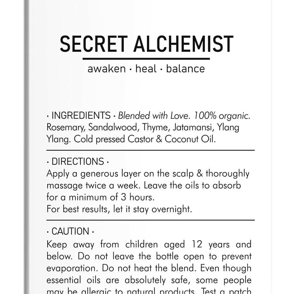 Secret Alchemist Nourish Hair Growth Oil - Distacart