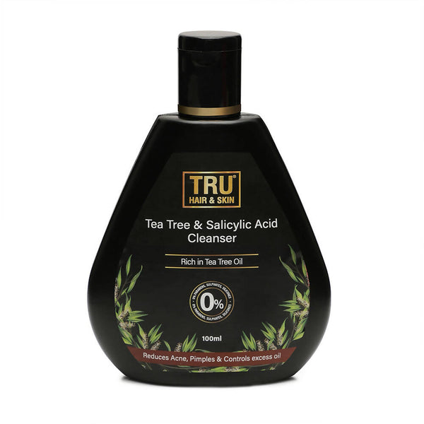 Tru Hair & Skin Tea Tree & Salicylic Acid Cleanser - Distacart
