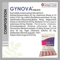 Thumbnail for Millennium Herbal Gynova Tablets
