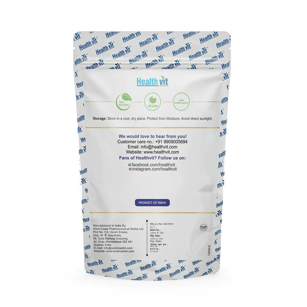 Healthvit Natural Ashwagandha Powder - Distacart