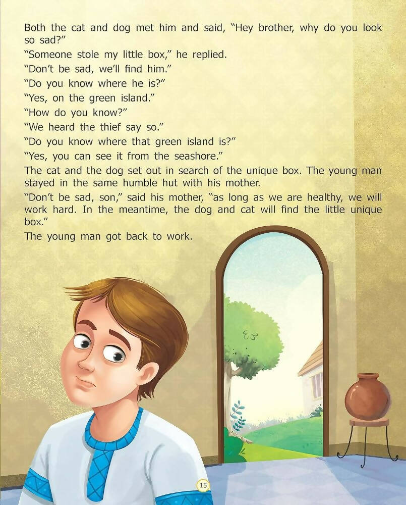 Dreamland A Little Unique Box and Other stories - Around the World Stories for Children Age 4 - 7 Years - Distacart
