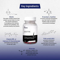 Thumbnail for ForMen Biotin 10,000mcg Tablets for Hair Growth - Distacart