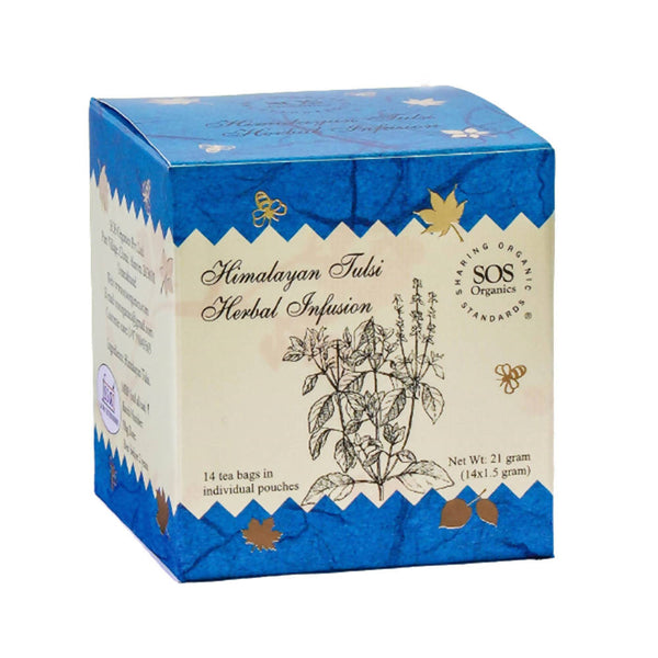 SOS Organics Himalayan Tulsi Herbal Infusion - Distacart