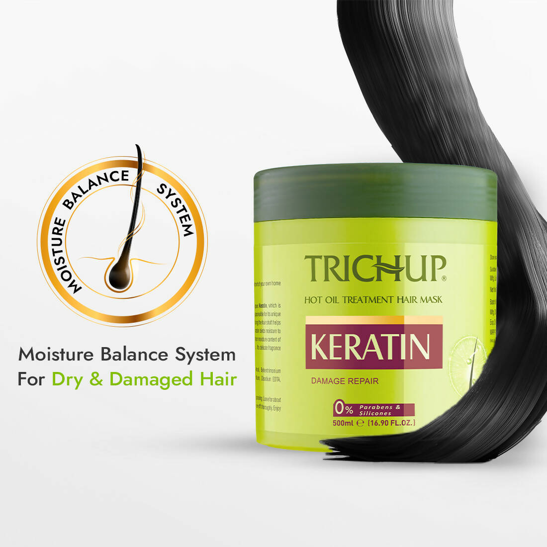 Trichup Keratin Hot Oil Treatment Hair Mask - Distacart