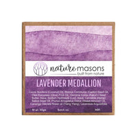 Thumbnail for Nature Masons Lavender Medallion Soap Bar - Distacart