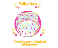 Thumbnail for Kindermum Polka-Stars Set Of 2 Training Pants For Kids - Distacart