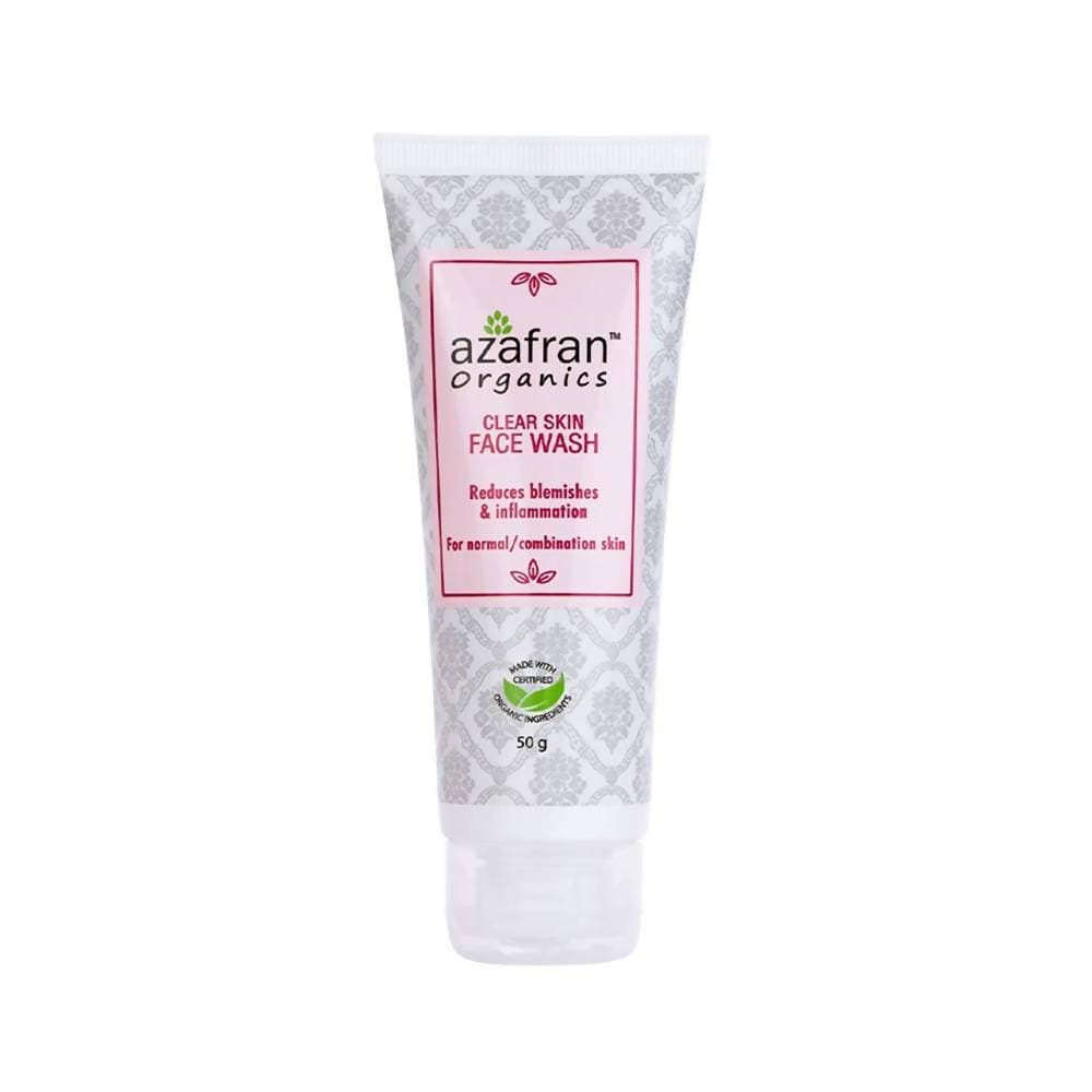 Azafran Organics Clear Skin Face Wash - Distacart