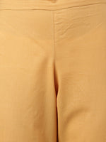 Thumbnail for Janasya Women's Light Brown Cotton Floral Print Kurta With Pant And Dupatta - Distacart