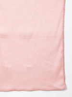 Thumbnail for Janasya Women's Baby Pink Poly Silk Solid Kurta With Pant And Dupatta - Distacart