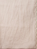 Thumbnail for Janasya Women's Brown Chinon Solid Straight Festive Kurta Set - Distacart