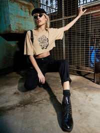 Thumbnail for Lyush Women Black Denim Front Patch Pocket Jeans - Distacart
