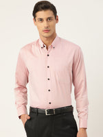 Thumbnail for Jainish Men's Solid Formal Cotton Shirt ( SF 792Magenta ) - Distacart