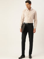 Thumbnail for Jainish Men's Cotton Striped Formal Shirts ( SF 795Beige ) - Distacart