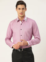 Thumbnail for Jainish Men's Cotton Solid Formal Shirts ( SF 796Purple ) - Distacart