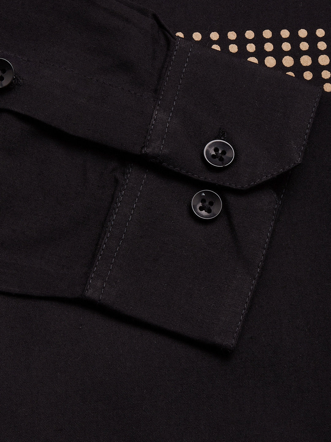 Jainish Men's Cotton Printed Formal Shirts ( SF 805Black ) - Distacart