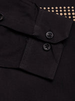 Thumbnail for Jainish Men's Cotton Printed Formal Shirts ( SF 805Black ) - Distacart