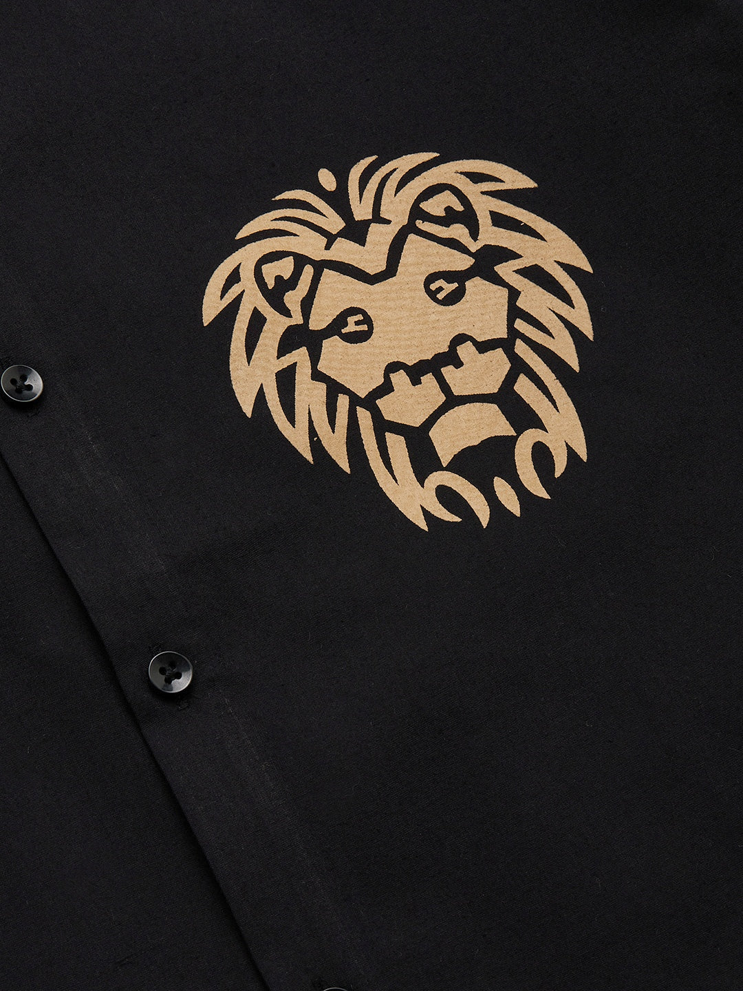 Jainish Men's Cotton Printed Formal Shirts ( SF 806Black ) - Distacart