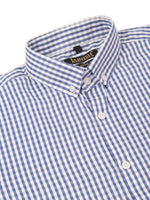 Thumbnail for Jainish Men's Cotton Checked Button Down Collar Formal Shirts ( SF 810Blue ) - Distacart