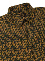 Thumbnail for Jainish Men's Cotton Printed Formal Shirts ( SF 821Olive ) - Distacart