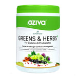 Thumbnail for OZiva Superfood Greens & Herbs for Diabetes & Prediabetes
