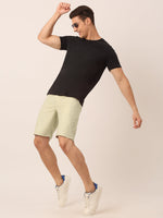 Thumbnail for Jainish Men's Casual Cotton Solid Shorts ( SGP 153 Cream ) - Distacart
