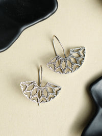 Thumbnail for Priyaasi Women Sterling Silver Crescent Drop Earrings - Distacart