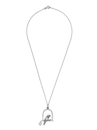 Thumbnail for Priyaasi Women Sterling Silver Cute Birdcage Necklace - Distacart