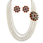 Thumbnail for J Pearls Princess Pearl Necklace - Real Pearl Jewelry - Distacart